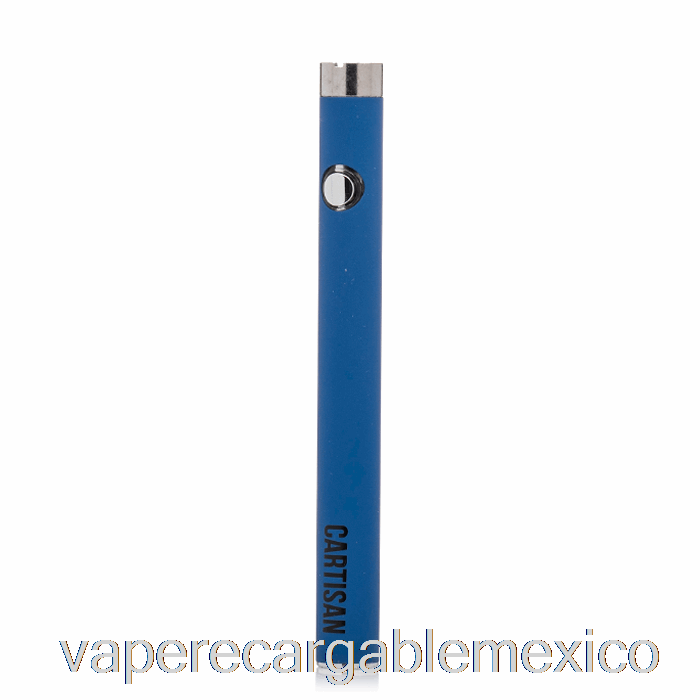 Vape Recargable Carisan Botón Delgado 280 510 Batería Azul